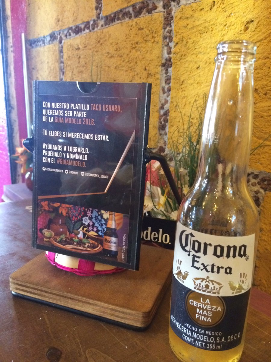 Está buenísimo el #TacoUsharu. Lo recomiendo para #GuiaModelo cc <a href="/usharu_/">Usharu</a>