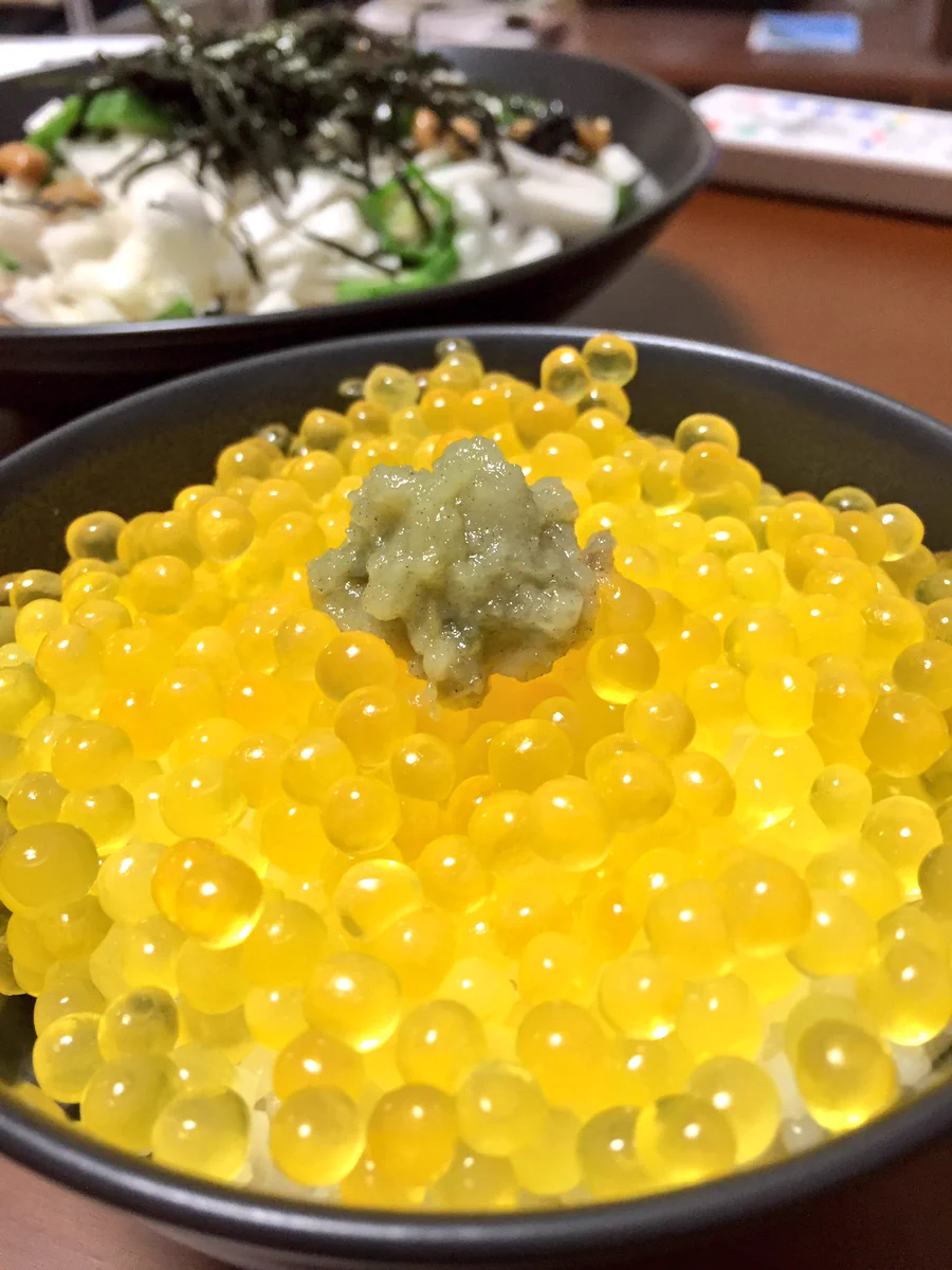 気分はちょっとしたお金持ち？見た目にも美しく美味な『黄金イクラ』！！