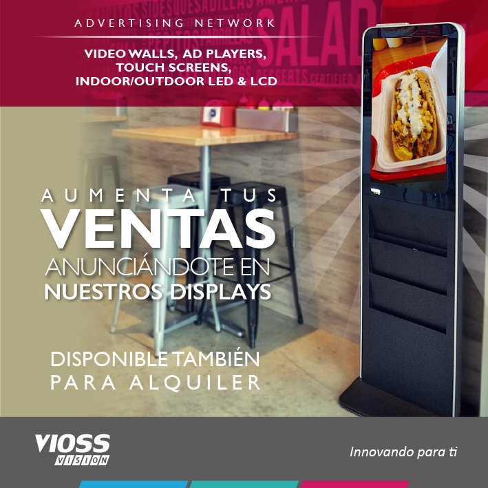 ViossPro's tweet photo. Quieres potenciar tu marca, servicio o producto ? Anuncia con nosotros @viosspro tu spot de 15". https://t.co/p6AMpXKbhz