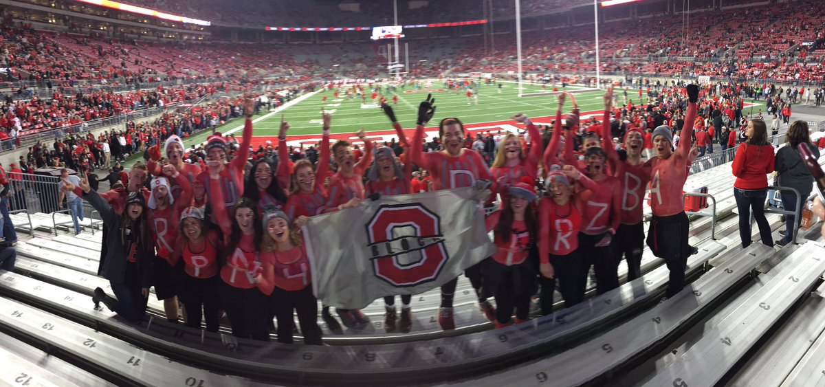 OSUBlockO's tweet photo. WE ARE SO READY FOR THIS GAME LET'S GOOOOOOOOOO ⭐️️🎉⭐️️🎉 #GoBucks #BeatCorn https://t.co/FkXIrgVRrc