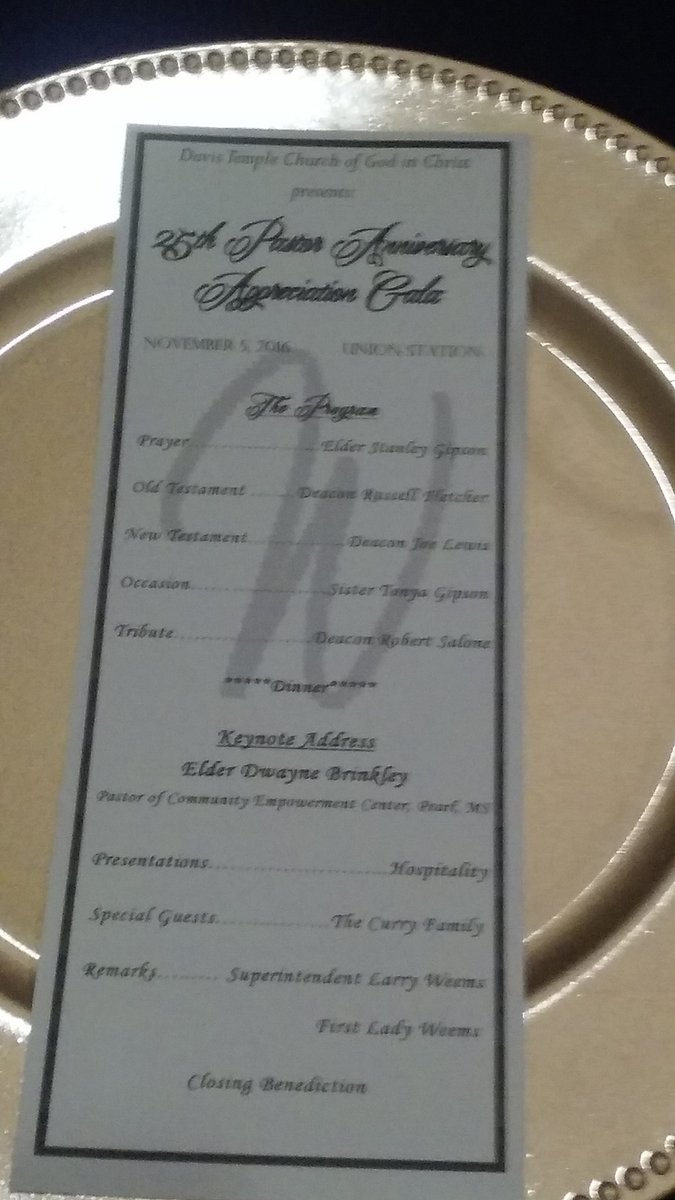 airsolutions's tweet image. Davis Temple COGIC, 25th Pastor Anniversary Appreciation Gala Union Station Jackson Ms.
