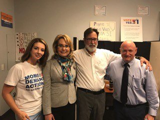 SafeNevada's tweet photo. National gun violence prevention advocates in Nevada today to thank Question 1 supporters for all their hard work. Three more days! https://t.co/tQsmjkl92o