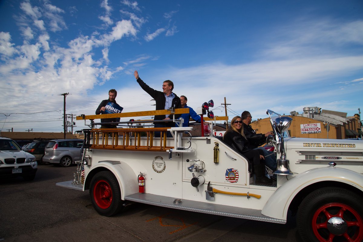 MichaelBennet's tweet photo. Great day GOTV'ing around the Denver Metro area with @Ed4Colorado! There's still time to volunteer: https://t.co/yZaOcgQGwD https://t.co/U9APo6mtht