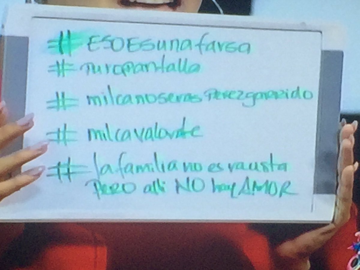 gappty's tweet photo. #Milka apunta lo q dice la gente del #whichi #BigBrotherPanama https://t.co/XYvexnO4FG