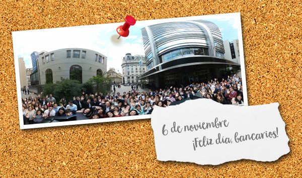 BancoGalicia's tweet photo. (...) ¡Feliz #DíaDelBancario! Saludamos a @BBVAFrancesArg @bancoprovincia @Supervielle_ARG @HSBC_AR 👏👏👏 https://t.co/3t822MORE6