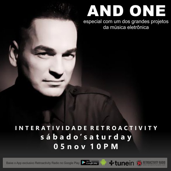 ON AIR: AND ONE Especial
streaming07.hstbr.net/player/retroac…
Free Download Retroactivity Radio App on Google Play and TuneIn.