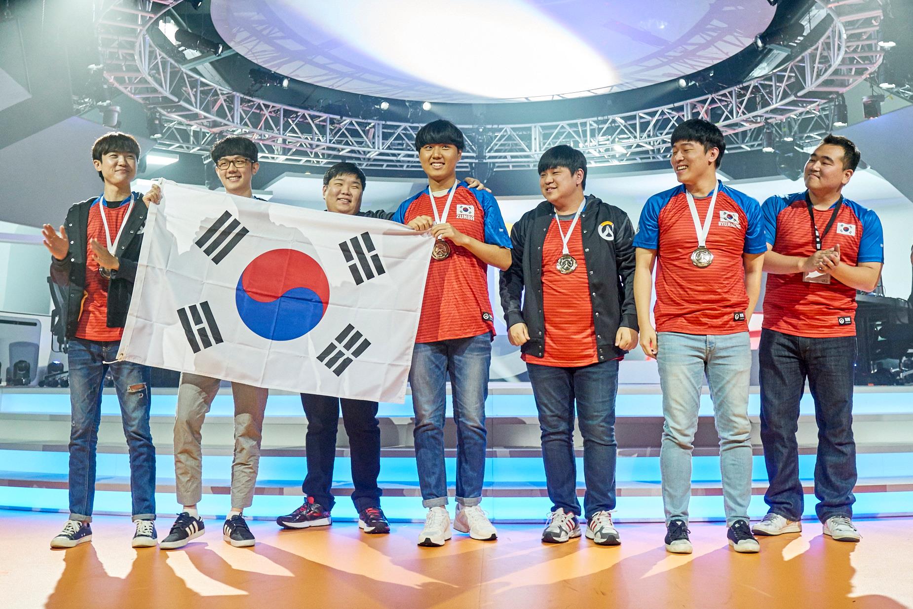 Returning champions South Korea reveal Overwatch World Cup jerseys