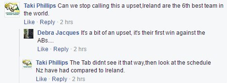 VOSCommenters's tweet image. The TAB had Ireland at $9...