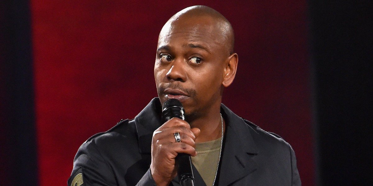 HuffPost's tweet image. Dave Chappelle voted for Hillary Clinton, but doesn't "feel good" about it huff.to/2fPbGWG