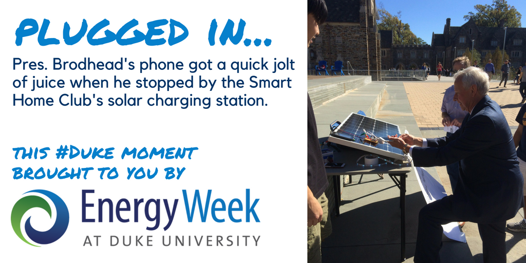 DukeUEnergy's tweet photo. So many wonderful moments during #EnergyWeekDuke—right up to the last day! https://t.co/S1vckXg8MU