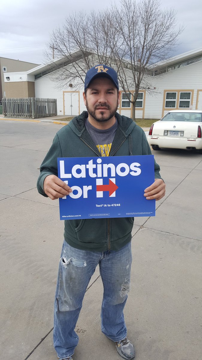daakardior's tweet photo. Over the past week I have received calls from unregistered, eligible Latino voters wanting to cast a votefor Hillary. #WithHerFirst #IAGOTV https://t.co/yiSDG0fd2i