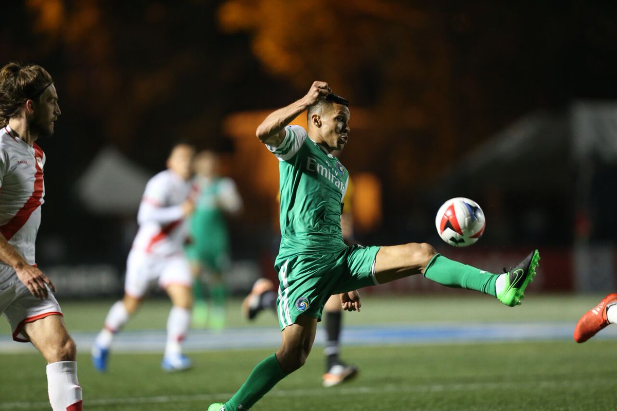 All tied up going into the final few minutes! 

Watch #NYCvOKC via the <a href="/ONEWorldSports/">ONE World Sports</a> live stream here: youtu.be/4EVjPxrY9AQ