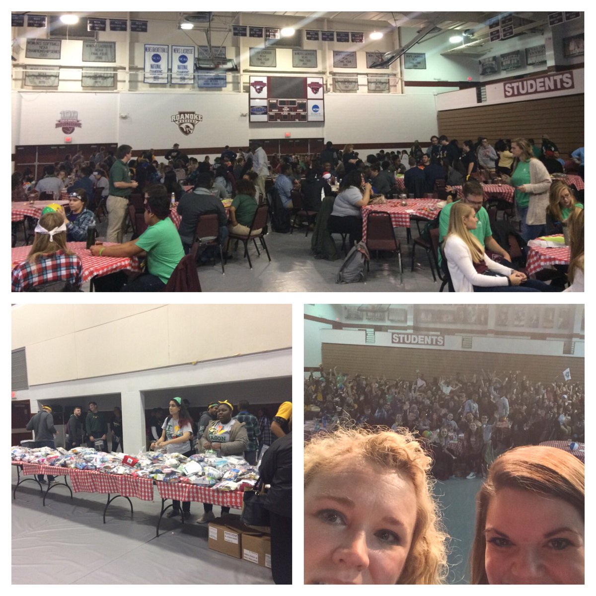 CCSRoanoke's tweet photo. @HandsOnBR had a great time at the #CampRoAnoke service project today! Great work, @VACUHO and @RoanokeCollege! #volunteerrke https://t.co/Mc6IocmT8T