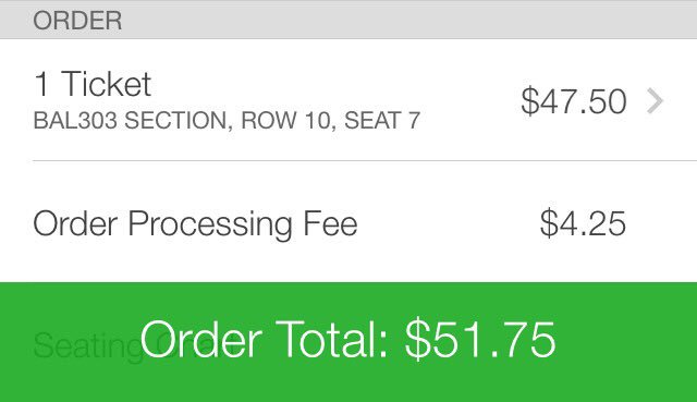 eIIa_of_freII's tweet image. Smh @Ticketmaster. 3 different fees with two different &quot;order TOTAL&quot; screens adding up to over $20 in fees #whattransparency 😤