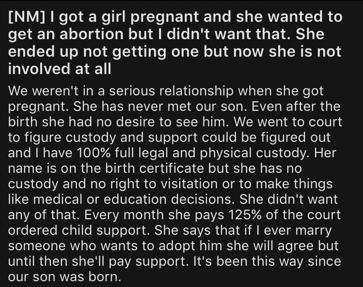 pettyblackgirI's tweet photo. you forced the girl to go through a pregnancy she didn't want &amp; now you're surprised she's not there for the child? You played yourself. https://t.co/Zzcz4ienJW