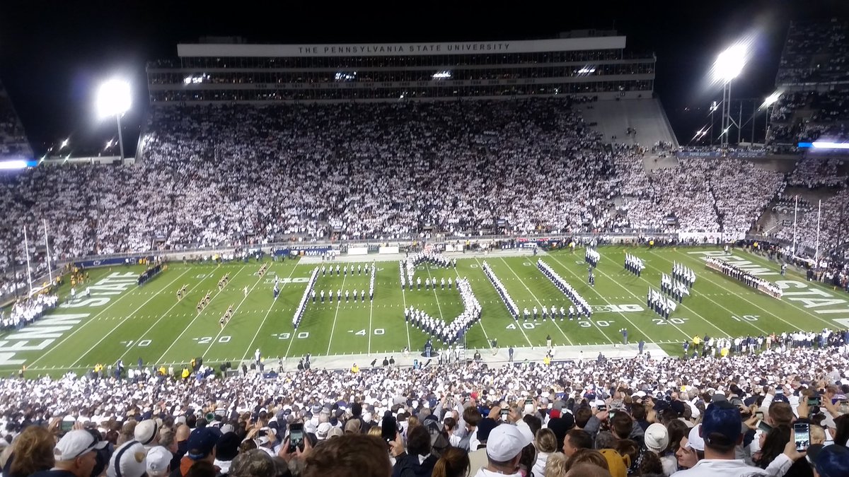 bdwkirk's tweet photo. Much Thanks for the generosity and gratefulness of @penn_state on this #militaryappreciationday! a wonderful time w/ friends #PSUvsIowa https://t.co/gHkBpJxVlV