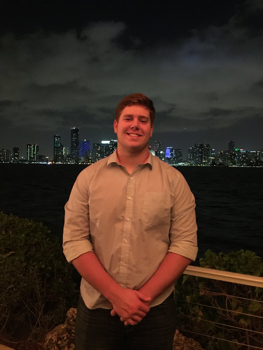 EricaDykstra's tweet photo. @ZachDykstra1 looks pretty fly as a city boy. #Miami 😎 https://t.co/J1xoZkK2OB
