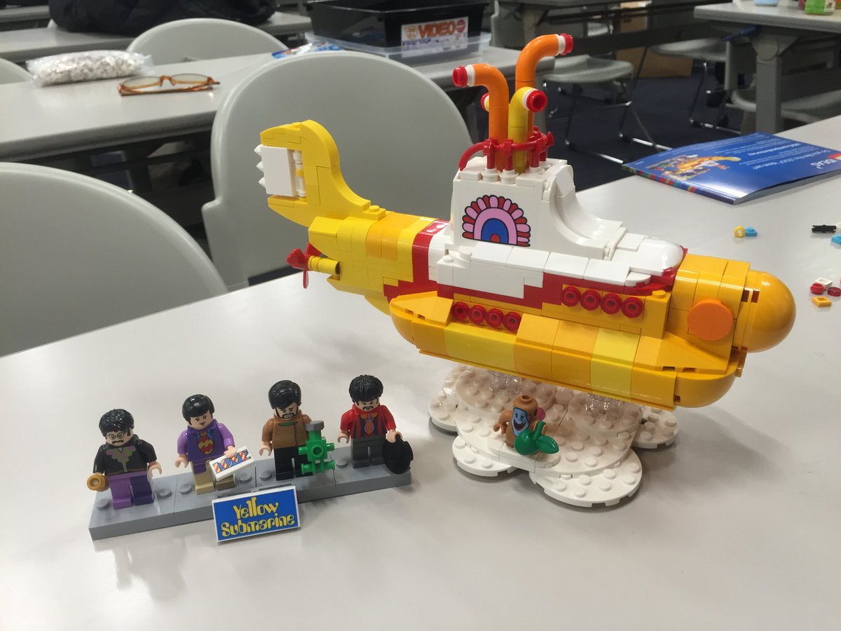 LEGO 21306 イエローサブマリン #J_LUG レビュー - Togetter