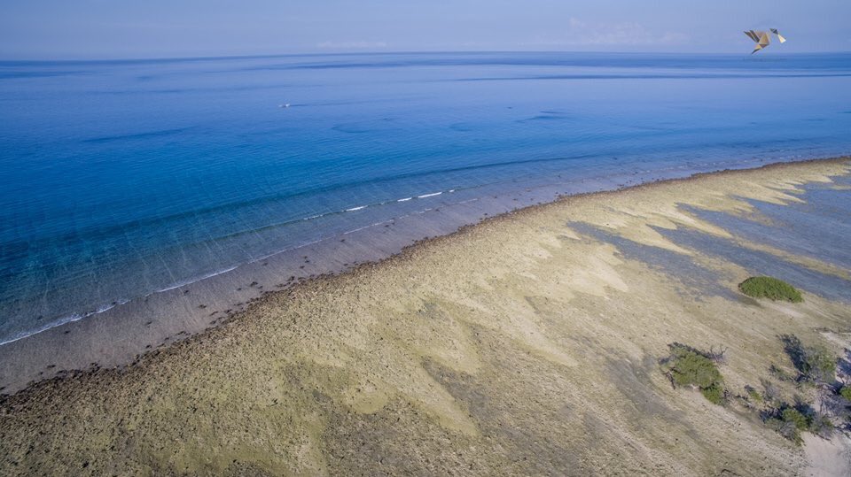 There is no place like the beach, have a great day #fotoudara #nusantara #wonderfulindonesia #aerial #drone #photoofyheday #travel #beach
