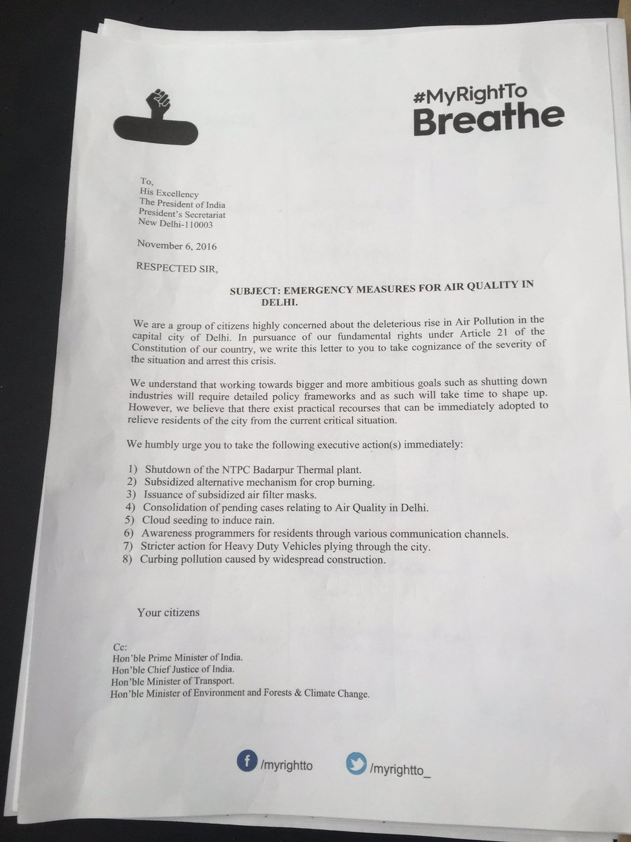 jaisangwan's tweet photo. Signed by thousands today #MyRightToBreathe https://t.co/oqFUPHyOhh