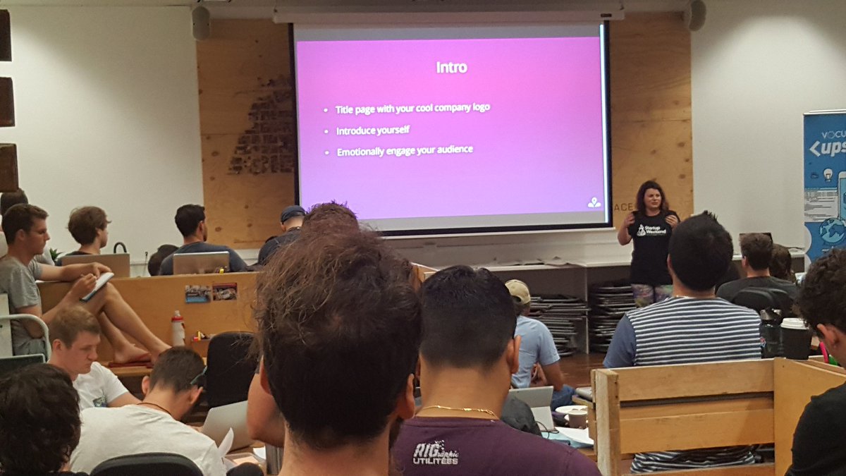 MingJohanson's tweet photo. #pitch advice from @annap0well from @yabble at #swperth #startup #perthevents https://t.co/xARd0Jikgi