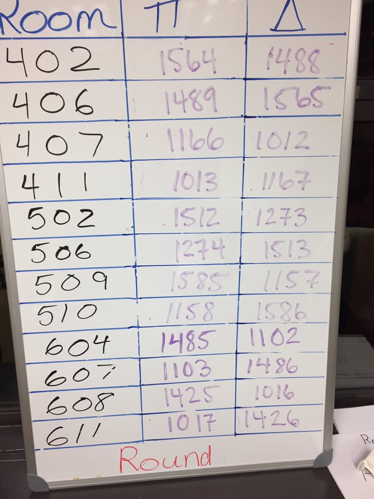 Round 3 pairings! Congrats to Rhodes, Harvard, Miami, and Duke for advancing to the final four #GOT