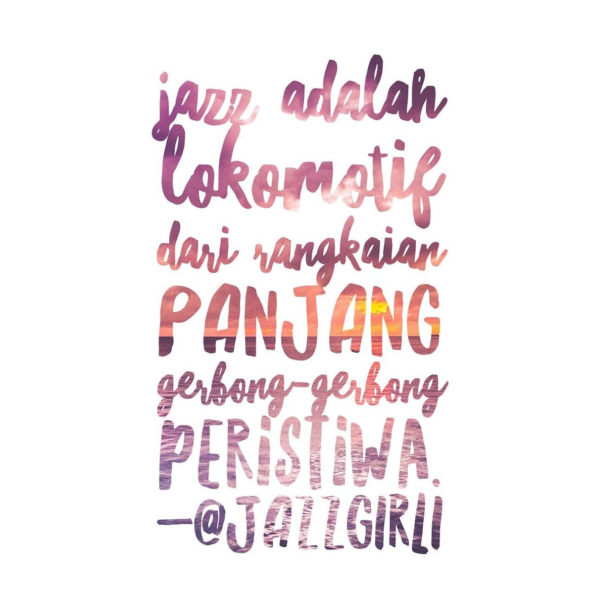 Siapa hendak turut?

#SiMbokWitandWisdom 
#jazzgirli