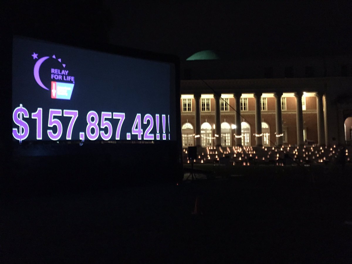 Vandy_Relay's tweet image. Wow, over $157,000 raised For a Cure!!!! Thank you to each and every one of you for your help! #BonnaRelay