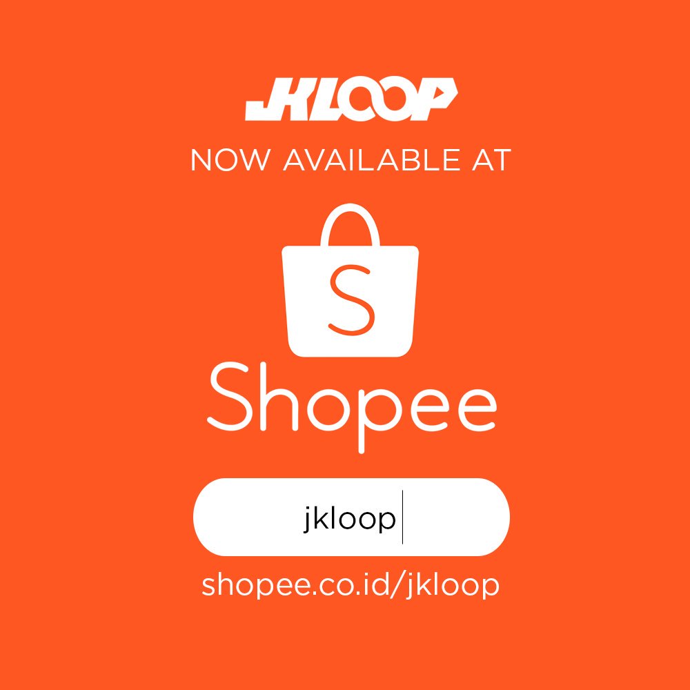 💽 JKLOOP.COM on X: [!!!] JKLOOP now available at Shopee! Get FREE ONGKIR  min. order 70.000 IDR saja for all Ready Stock ~ Follow us!    / X