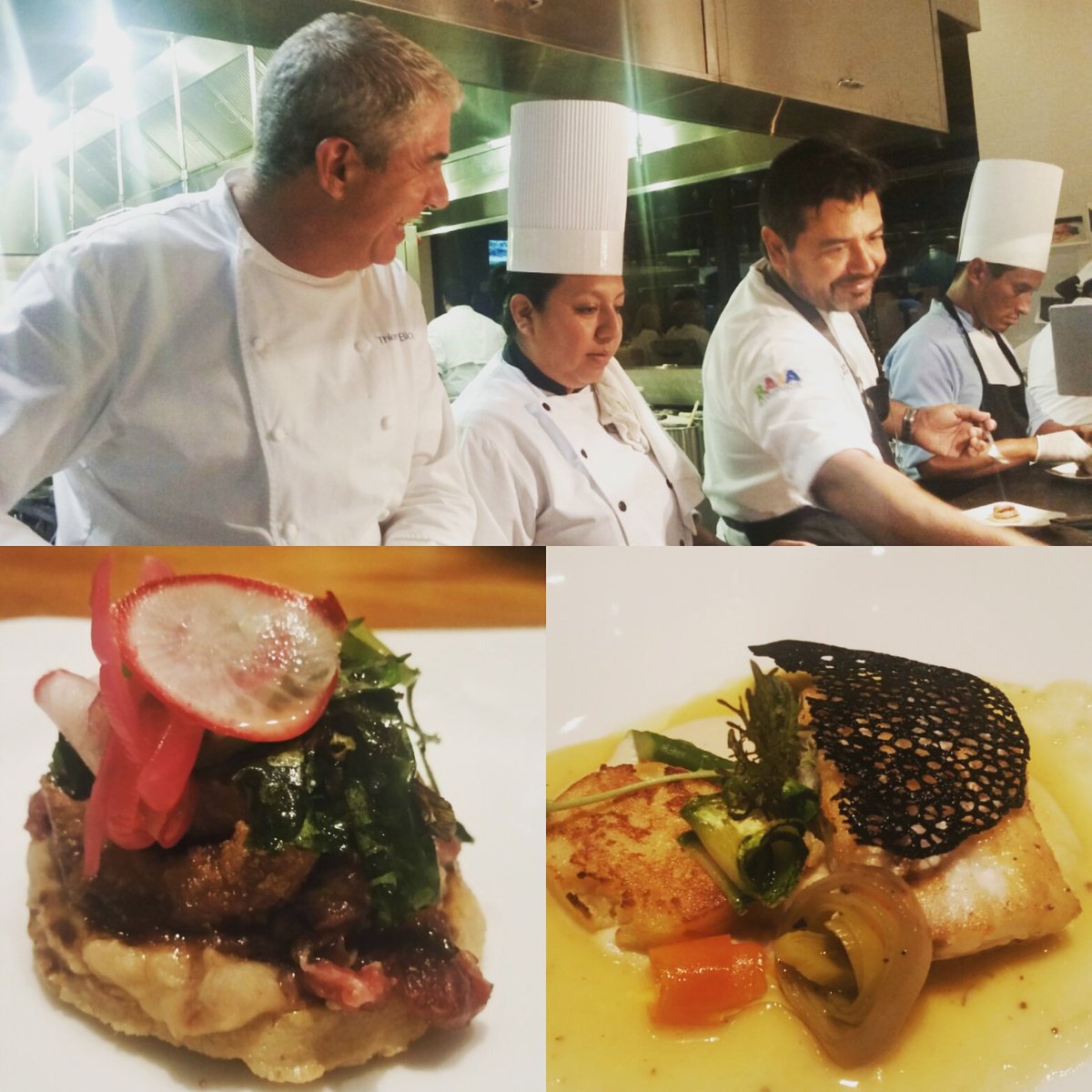 RevistaM_mx's tweet photo. Los chefs en plena acción. @JavPlascencia @ThierryBlouet @JWLosCabos https://t.co/eYIiCxMYCB