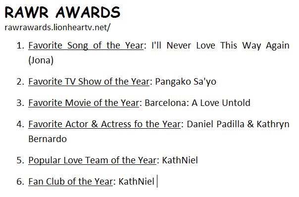 HilariousKN's tweet photo. ⚠️PLEASE DON'T FORGET TO VOTE FOR KATHNIEL ON RAWR AWARDS!! HERE'S THE LINK 👉🏼 https://t.co/5e03iPekks

-chants✨ https://t.co/x23K268Ygx