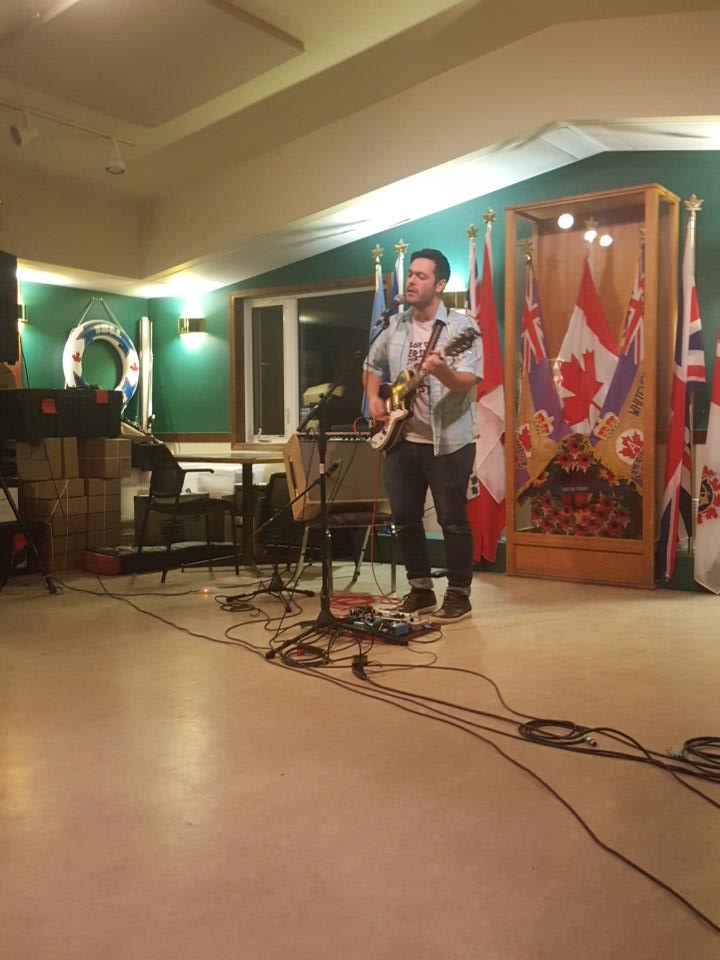 Sweet music from <a href="/oldcabinisaband/">O L D C A B I N</a> at the Legion.