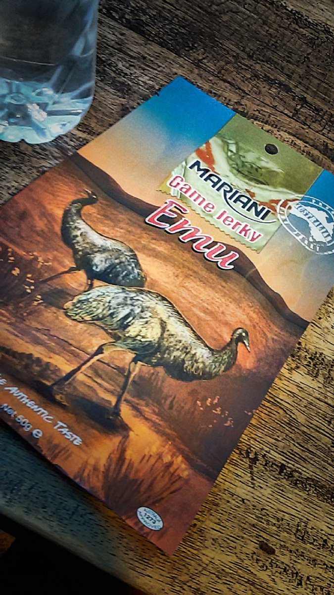 TrivialMusing's tweet photo. Twilight #Bridge #Climb with @bridgeclimb 
And you know, some Emu Jerky for my #foodie soul :)
#travel #explore #SorryMom https://t.co/mR2wm7hn2B