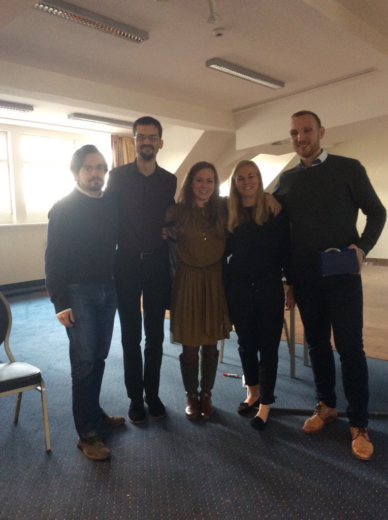 cKIC_Alumni's tweet photo. Announcement of the #Board 2017! Congratulations! #GACKAA2016 @PanagKit @jpbussmann @JavierCanas86 @esmeekooyman https://t.co/WXUiD9OTCD