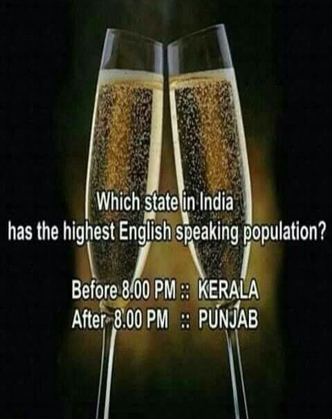 In what state the states are at which time to speak! 🍻