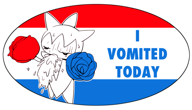 ぼけー On Twitter I Vomited Sticker