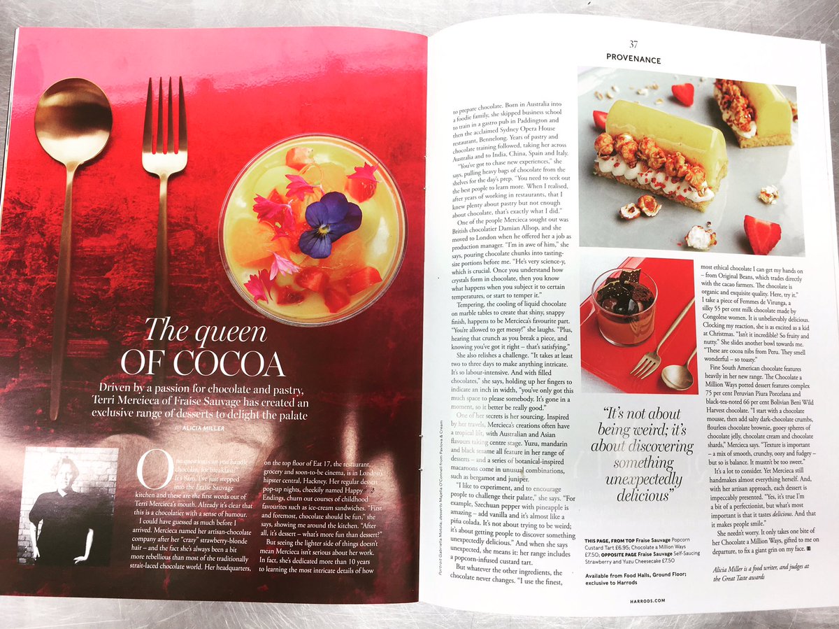 Happy Sunday! Check it out, we are in the <a href="/Harrods/">Harrods</a>  #Christmas lift out in the @thesundaytimes #excited #thankyou