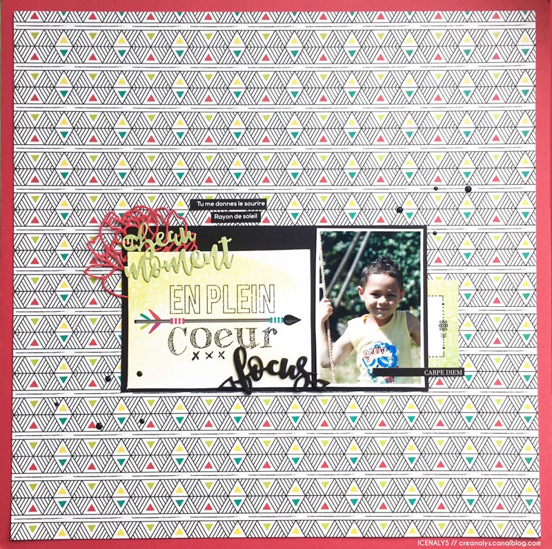 SokaiFrance's tweet image. A l&apos;honneur une #page d#Icenalys en #sokaiFrance #DIY #scrapbooking #papier #cleanandsimple ow.ly/z7iZ305Ok7a