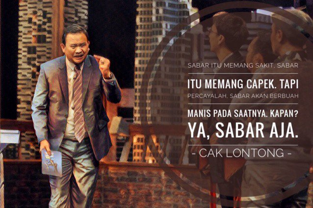 Quotes Cak Lontong – newstempo