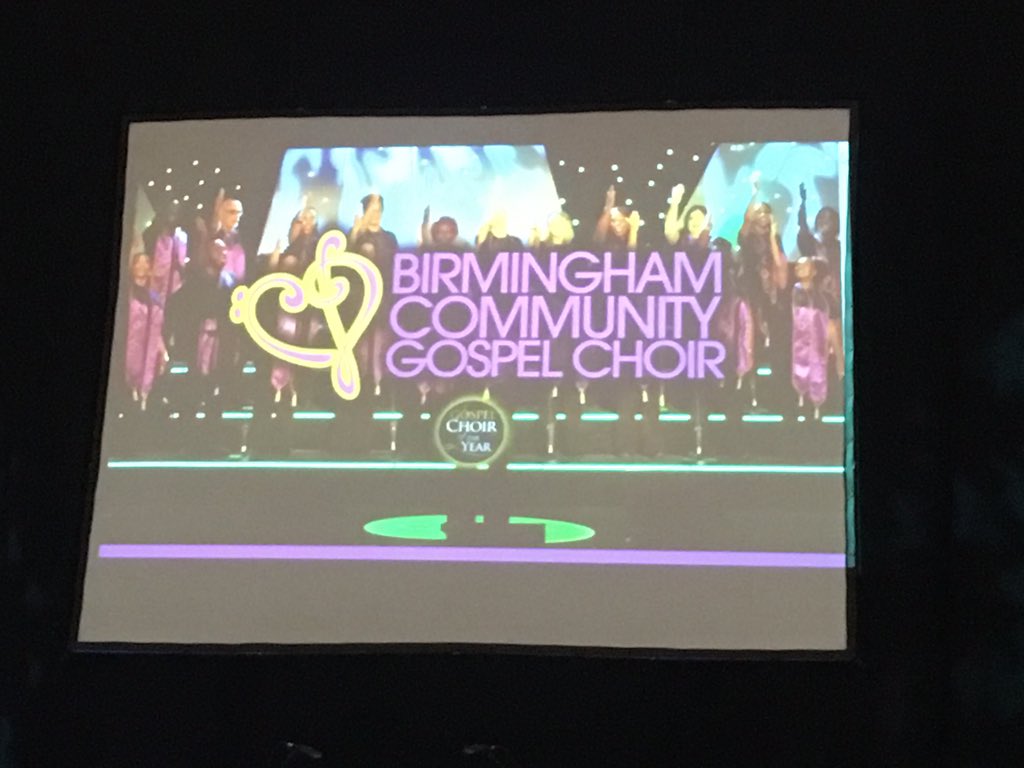 AbbeyPrimary's tweet photo. We are so proud of Mrs A performing tonight with the Birmingham Community Gospel Choir. https://t.co/tMpn1t6II3