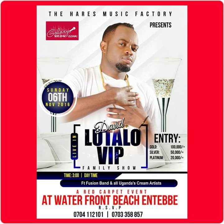 davidlutalolive's tweet photo. #VIPFamilyShow mashing up today at #Waterfrontbeach with your vocalist @DavidLutalo @davlutalo1 @hipipo @BigEyeUG https://t.co/vEFyQdn5a0