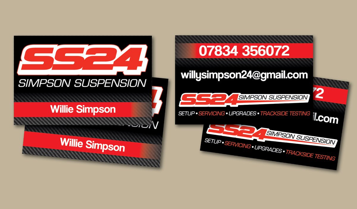 shaunsimpson24's tweet photo. Pleased to announce the opening of SS24 Simpson Suspension.

Contact for Setup, Servicing and Trackside Testing. 

#SimpsonSuspension https://t.co/NKRItCji0x