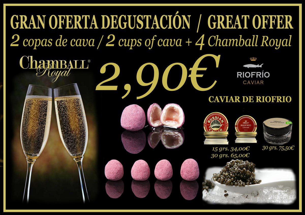 ChamballRoyal's tweet photo. DEGUSTACION DE CHOCOLATE BELGA CON CHAMPAN Y CAVA.
En su tienda de C/ Mesones nº 23, Granada, desde 2,90€ dos copas de cava con 4 bombones. https://t.co/TfsOesGFIw