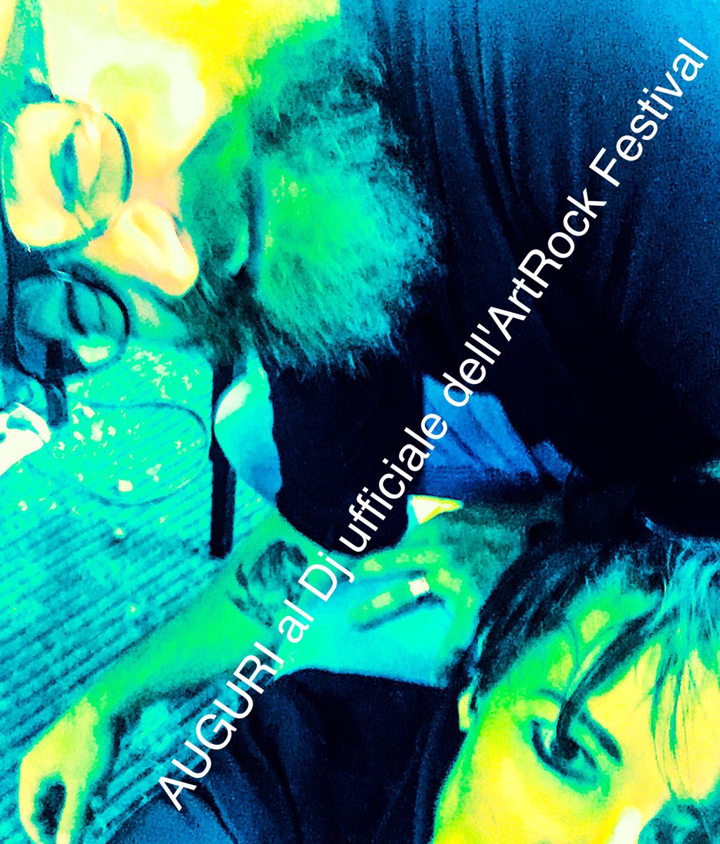 ArtrockPr's tweet photo. È il compleanno del nostro Dj #Blutoma https://t.co/1aRUTp8OPh