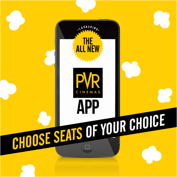 _PVRCinemas's tweet photo. Download #PVRCinemasApp and select seats of your choice with few taps on your mobile. #PVRFullyLoaded #PVR https://t.co/UYi36WPgYY