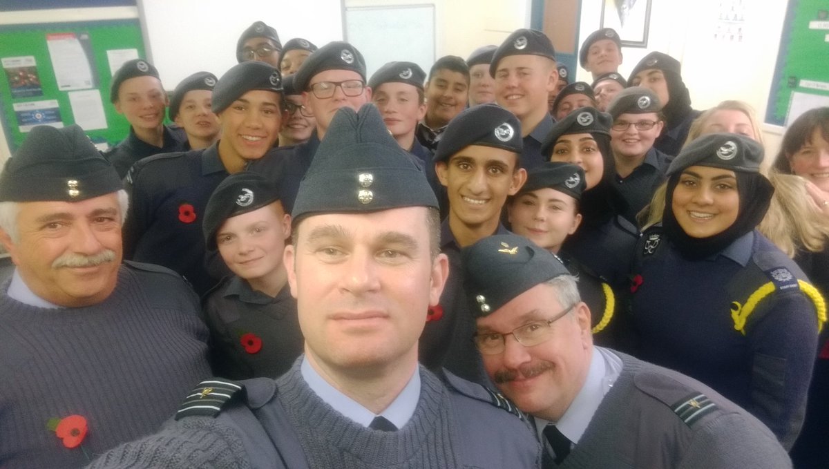 OC Staffordshire Wing RAFAC (@ocstaffswing) on Twitter photo They insisted ! Quick, and now quite rare, selfie with <a href="/1046SqnATC/">1046 Squadron ATC</a> They insisted ! Quick, and now quite rare, selfie with <a href="/1046SqnATC/">1046 Squadron ATC</a>