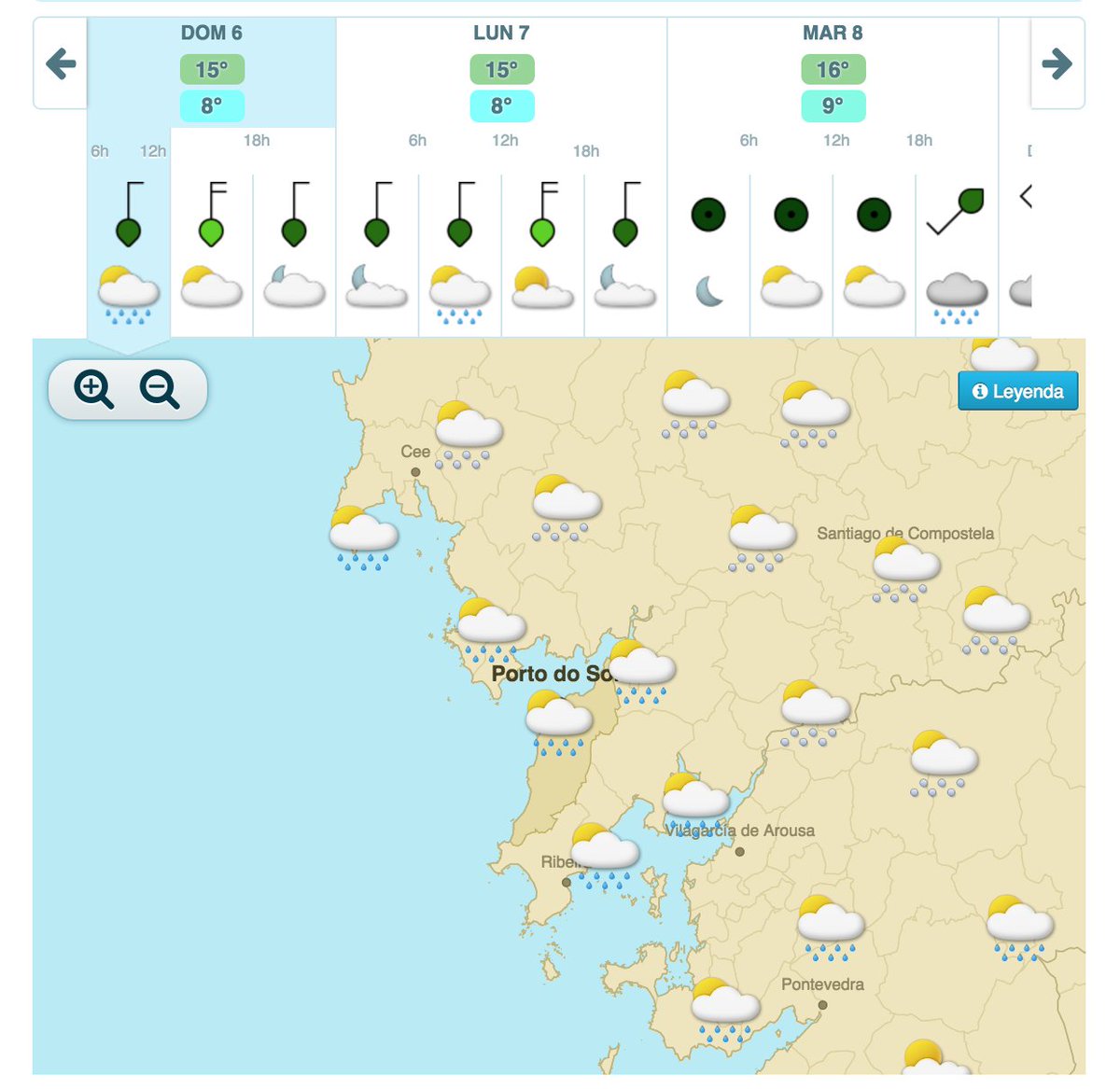 SinSon10k's tweet photo. #BDRunners | Novamente amanecemos con previsións metereolóxicas (@4gotas_com) cambiantes, pero ahora mesmo brilla o S😎L en #PortoDoSon
💙💚💙 https://t.co/f0VcJ3YoPp