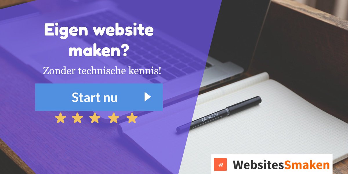 Zelf een eigen website maken? Zonder technische kennis met behulp van een #websitebuilder! Ga naar websitessmaken.nl