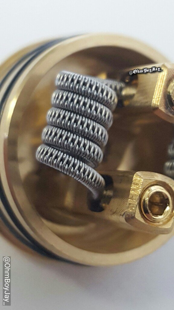 OhmBoyJay_'s tweet photo. Staggered fused clapton #vape #vapelife #vaping #grimmarmy #coilbuild #coilbuilder #coilcolors #coils #pristinebuilds #compvape #vape #coil https://t.co/BHRlNE54ZA