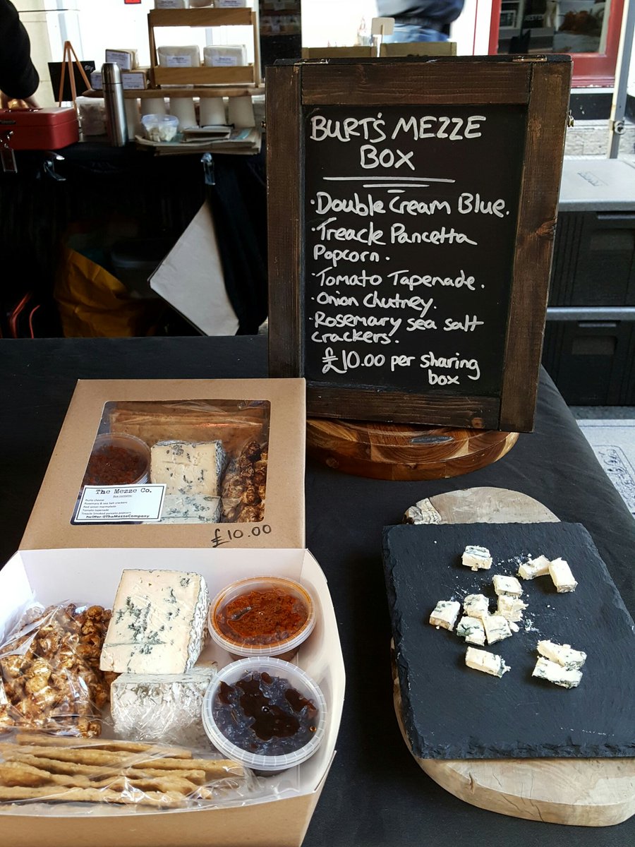 More of our Burt's Mezze boxes for Knutsford Artisan Market...
